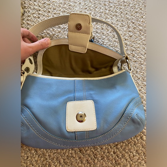 Coach Y2K Soho Shoulder Bag Blue - Picture 3 of 7